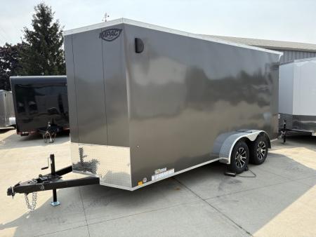 New 2027 Impact Trailers 7X16 RAMP DOOR CARGO Cargo / Enclosed Trailer