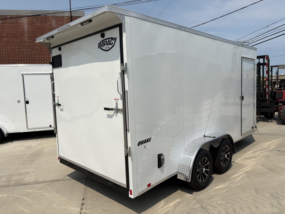 New 2027 Impact Trailers 7X16 RAMP DOOR CARGO Cargo / Enclosed Trailer