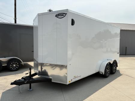 New 2027 Impact Trailers 7X16 RAMP DOOR CARGO Cargo / Enclosed Trailer