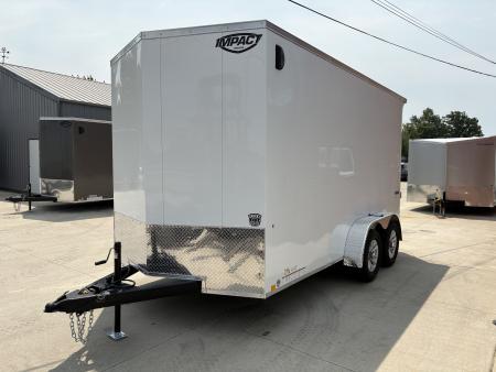 New 2027 Impact Trailers 7X14 RAMP DOOR CARGO Cargo / Enclosed Trailer