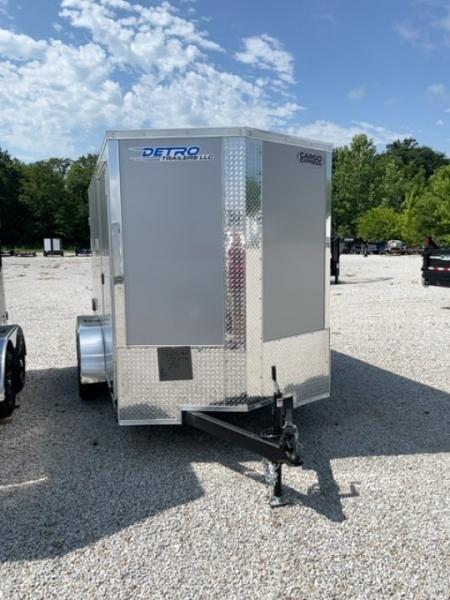 New 2026 Cargo Express 6 x 12 EX DLX Flat Top V-Nose 7K Cargo / Enclosed Trailer