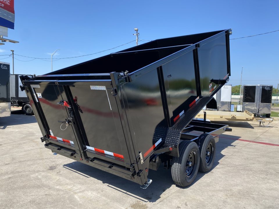 New 2026 Top Hat DE14 7x14x4 Dump Trailer