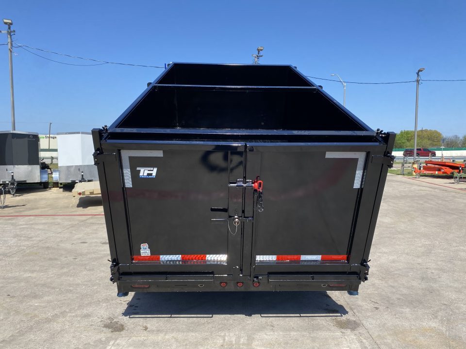 New 2026 Top Hat DE14 7x14x4 Dump Trailer