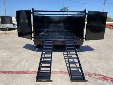 New 2026 Top Hat DE14 7x14x4 Dump Trailer