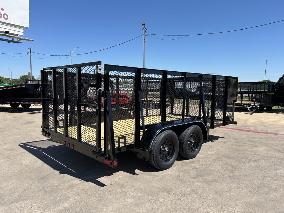 New 2026 Top Hat LS07 83x14 Landscape Trailer