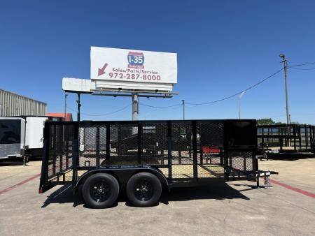 New 2026 Top Hat LS07 83x14 Landscape Trailer