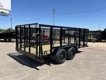 New 2026 Top Hat LS07 83x14 Landscape Trailer