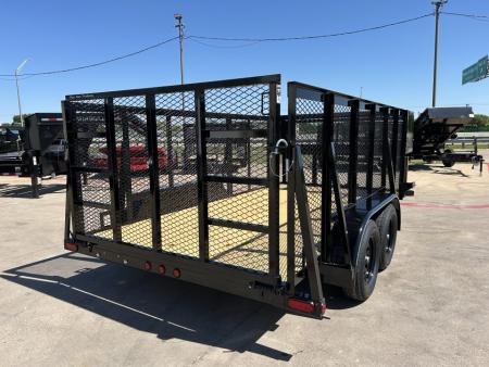 New 2026 Top Hat LS07 83x14 Landscape Trailer
