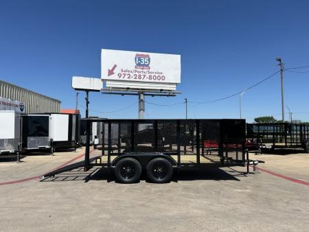 New 2026 Top Hat LS07 83x14 Landscape Trailer