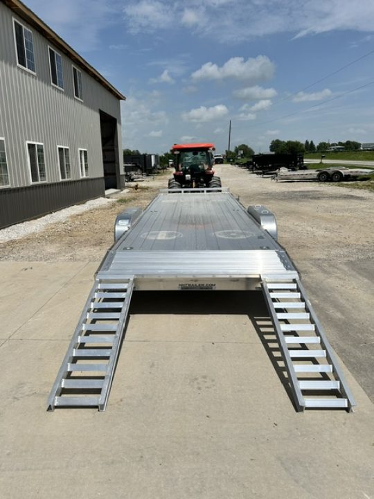 New 2026 H&H Trailers 82X24 9.9K GVWR ALUMINUM Car / Racing Trailer