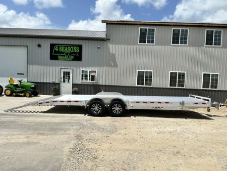 New 2026 H&H Trailers 82X24 9.9K GVWR ALUMINUM Car / Racing Trailer