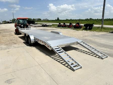 New 2026 H&H Trailers 82X24 9.9K GVWR ALUMINUM Car / Racing Trailer