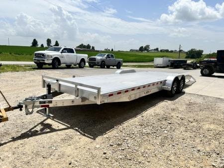 New 2026 H&H Trailers 82X24 9.9K GVWR ALUMINUM Car / Racing Trailer