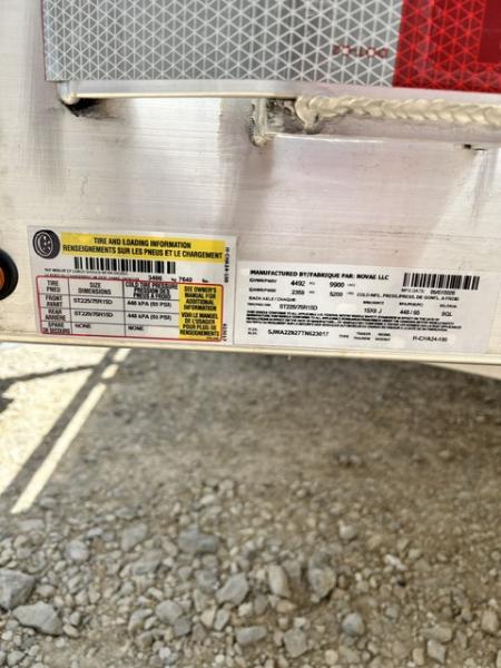 New 2026 H&H Trailers 82X24 9.9K GVWR ALUMINUM Car / Racing Trailer