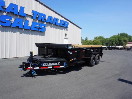 New 2027 Diamond C Trailers LPT208 81 x16' Dump Trailer