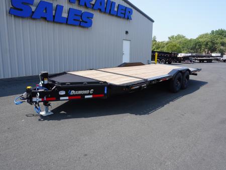 New 2026 Diamond C Trailers HXD210 22ft Tilt Trailer