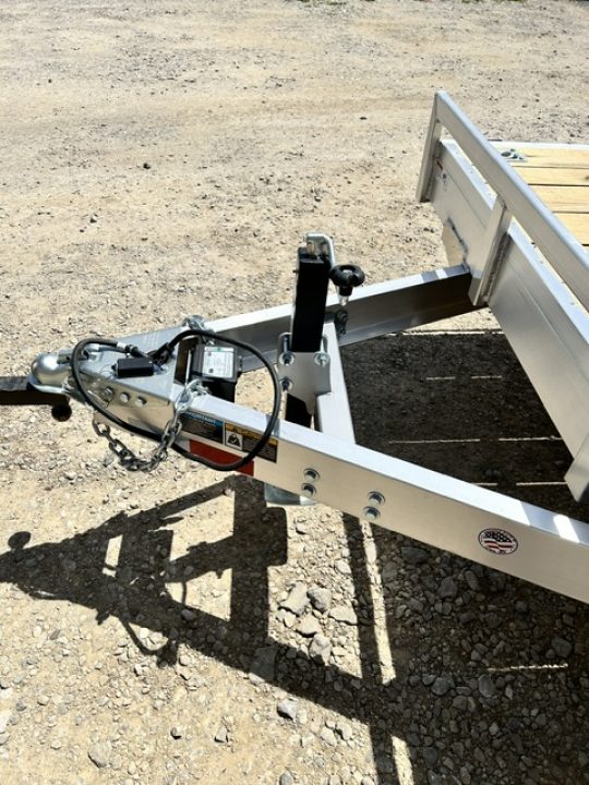 New 2026 H&H Trailers 82X20 9.9K GVWR ALUMINUM WOOD FLOOR Car / Racing Trailer