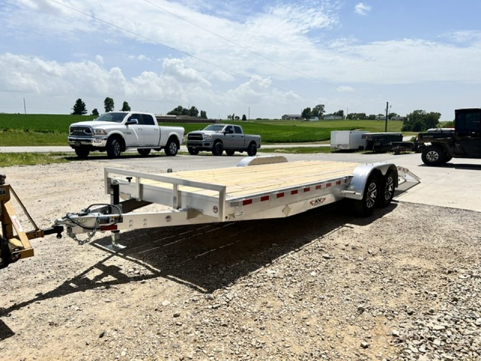 New 2026 H&H Trailers 82X20 9.9K GVWR ALUMINUM WOOD FLOOR Car / Racing Trailer
