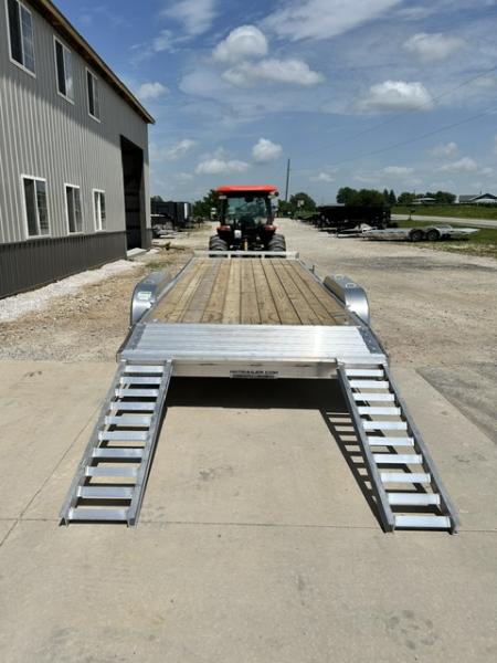 New 2026 H&H Trailers 82X20 9.9K GVWR ALUMINUM WOOD FLOOR Car / Racing Trailer