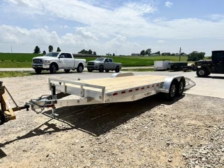 New 2026 H&H Trailers 82X20 9.9K GVWR ALUMINUM WOOD FLOOR Car / Racing Trailer