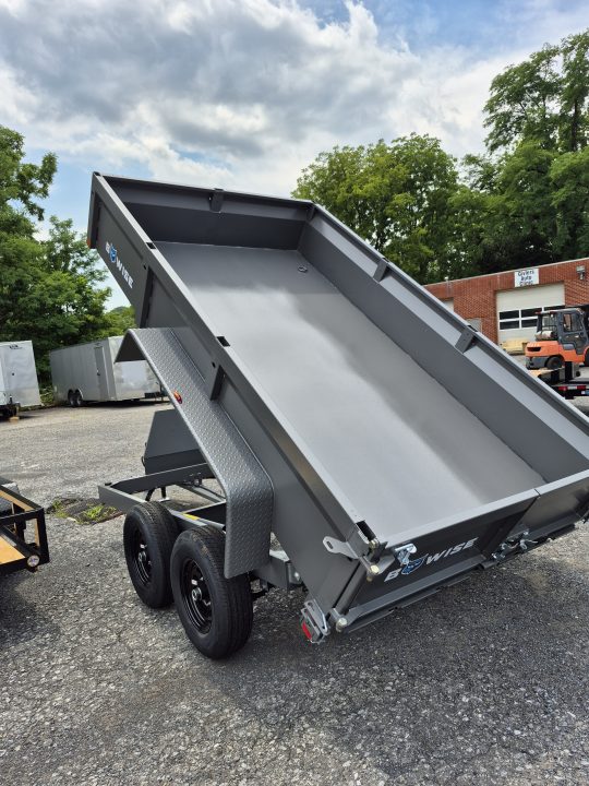 New 2027 BWISE DT10 7x12 10K Tandem Axle Dump Trailer