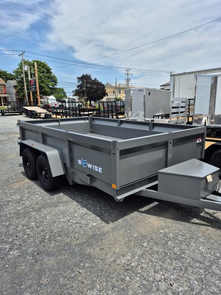 New 2027 BWISE DT10 7x12 10K Tandem Axle Dump Trailer
