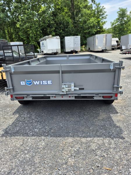 New 2027 BWISE DT10 7x12 10K Tandem Axle Dump Trailer