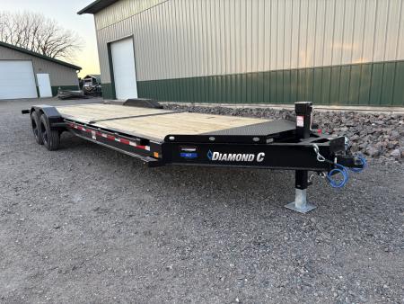 New 2026 24' 20K Diamond C Trailers Tilt - HDT210 Tilt Trailer