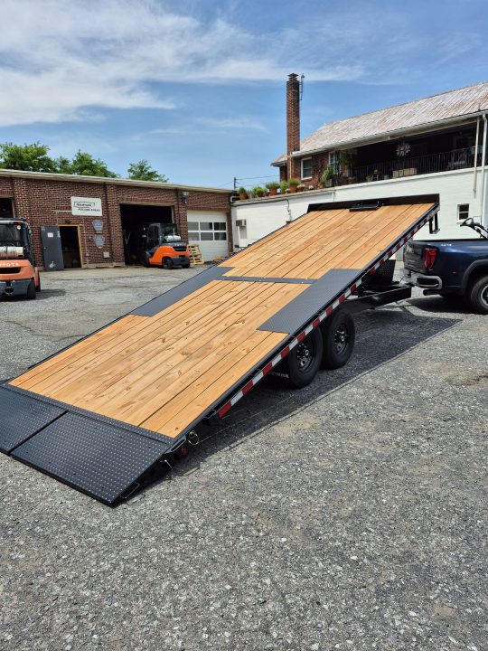 New 2027 BWISE THD15 102x22 15.4K Deckover Tilt Trailer