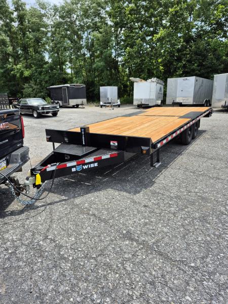 New 2027 BWISE THD15 102x22 15.4K Deckover Tilt Trailer