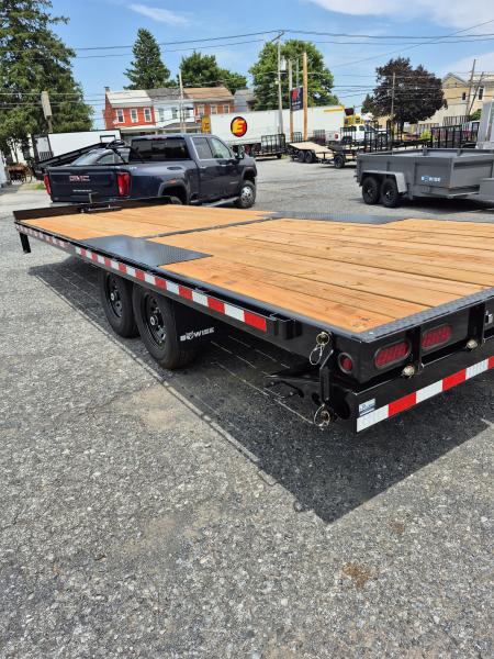 New 2027 BWISE THD15 102x22 15.4K Deckover Tilt Trailer