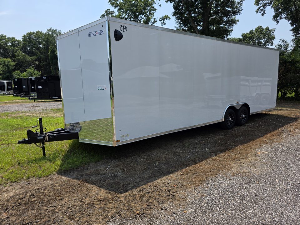 New 2026 US Cargo 8.5X26 7'6 INSIDE HEIGHT 9800GVWR 8.5 X 26 CAR TRUCK SXS UTV Cargo / Enclosed Trailer