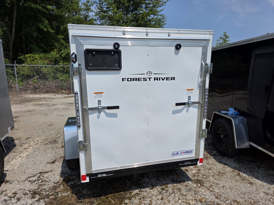New 2027 US Cargo 5X8 RAMP DOOR SIDE DOOR MOTORCYCLE ATV HAULER Cargo / Enclosed Trailer
