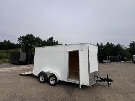 New 2026 Panther Cargo 7x14 +2ft V-Nose /.080 Polycore /7' Interior Height - 7000 GVW