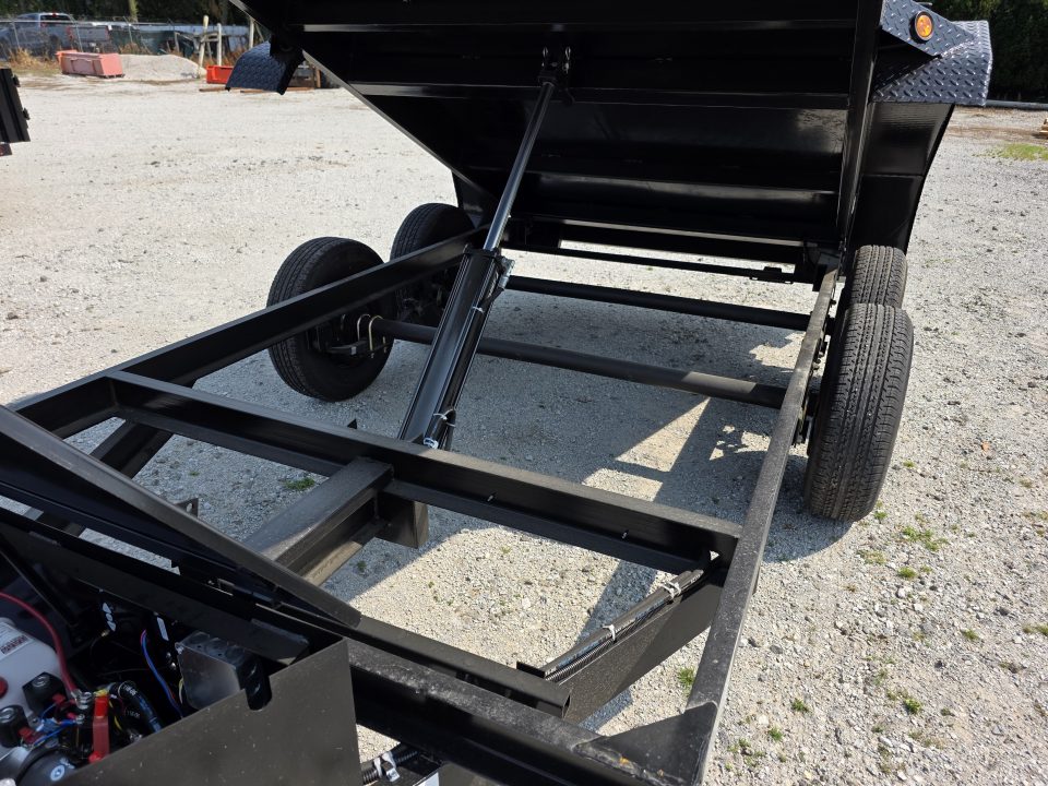 New 2027 Force 6X12 10K DUMP TRAILER 6 X 12 WITH TARP KIT Dump Trailer