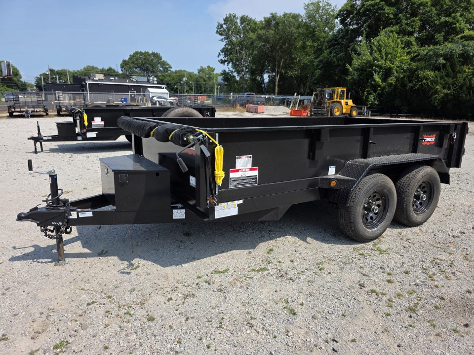 New 2027 Force 6X12 10K DUMP TRAILER 6 X 12 WITH TARP KIT Dump Trailer