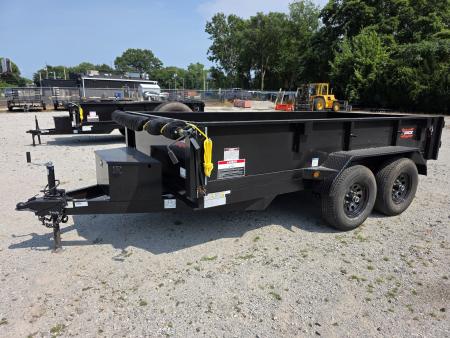 New 2027 Force 6X12 10K DUMP TRAILER 6 X 12 WITH TARP KIT Dump Trailer