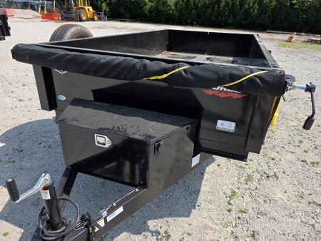 New 2027 Force 6X12 10K DUMP TRAILER 6 X 12 WITH TARP KIT Dump Trailer