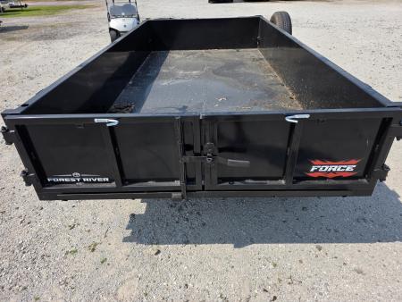 New 2027 Force 6X12 10K DUMP TRAILER 6 X 12 WITH TARP KIT Dump Trailer