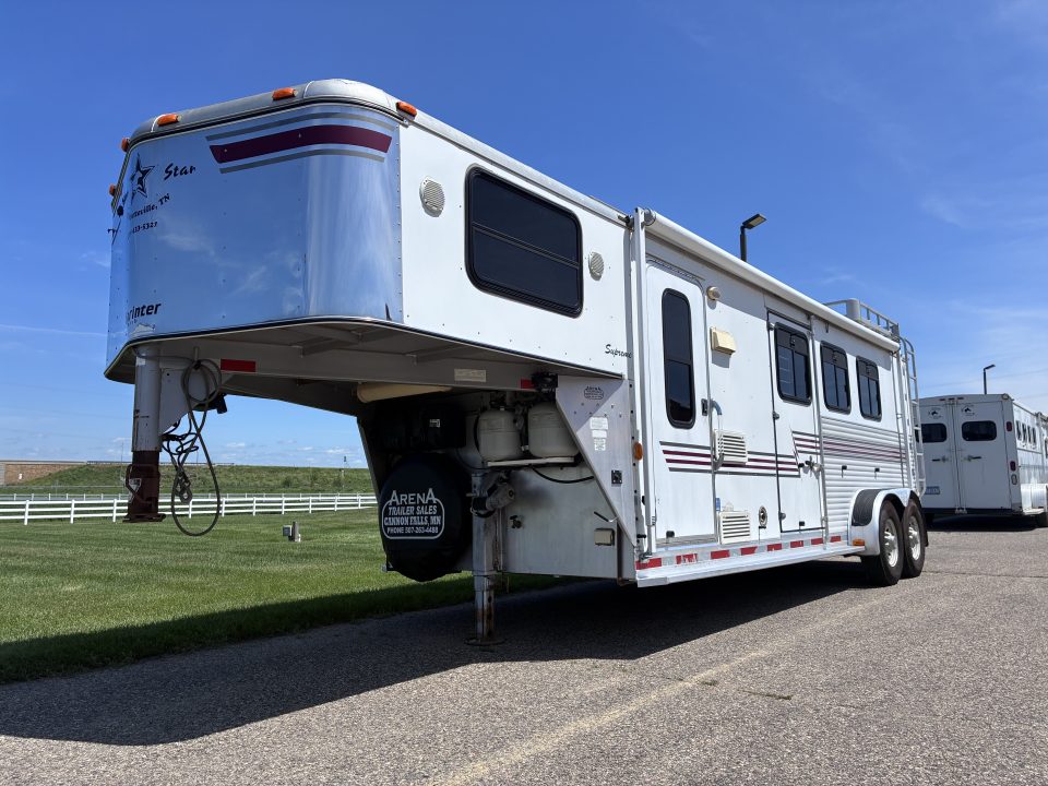 Used 2003 Silver Star 3H LQ Horse Trailer