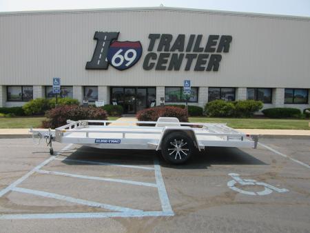New 2026 Sure-Trac 7 x 14 ST-LSA8214-030 Aluminum Utility Trailer 3K