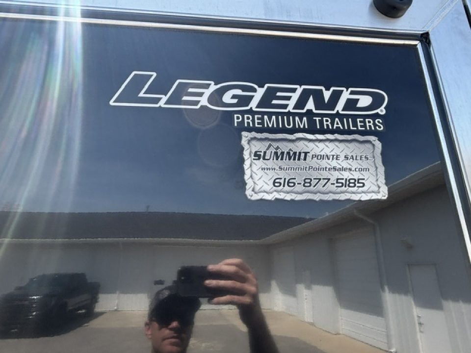 New 2027 Legend Trailers DVN All Aluminum Enclosed Trailer