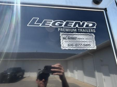 New 2027 Legend Trailers DVN All Aluminum Enclosed Trailer