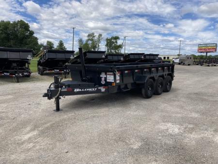 New 2026 Hillcrest 7x16' Dump Trailer - 21K
