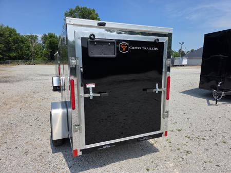 New 2026 Cross Trailers 5X10 RAMP DOOR 080 EXTERIOR MOTORCYCLE ATV HAULER 5 X 10 Cargo / Enclosed Trailer