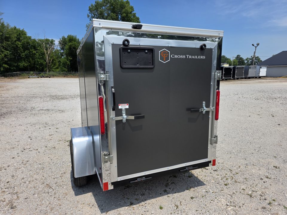 New 2026 Cross Trailers 5X8 screwless RAMP DOOR CARGO ENCLOSED TRAILER 5 X 8 Cargo / Enclosed Trailer