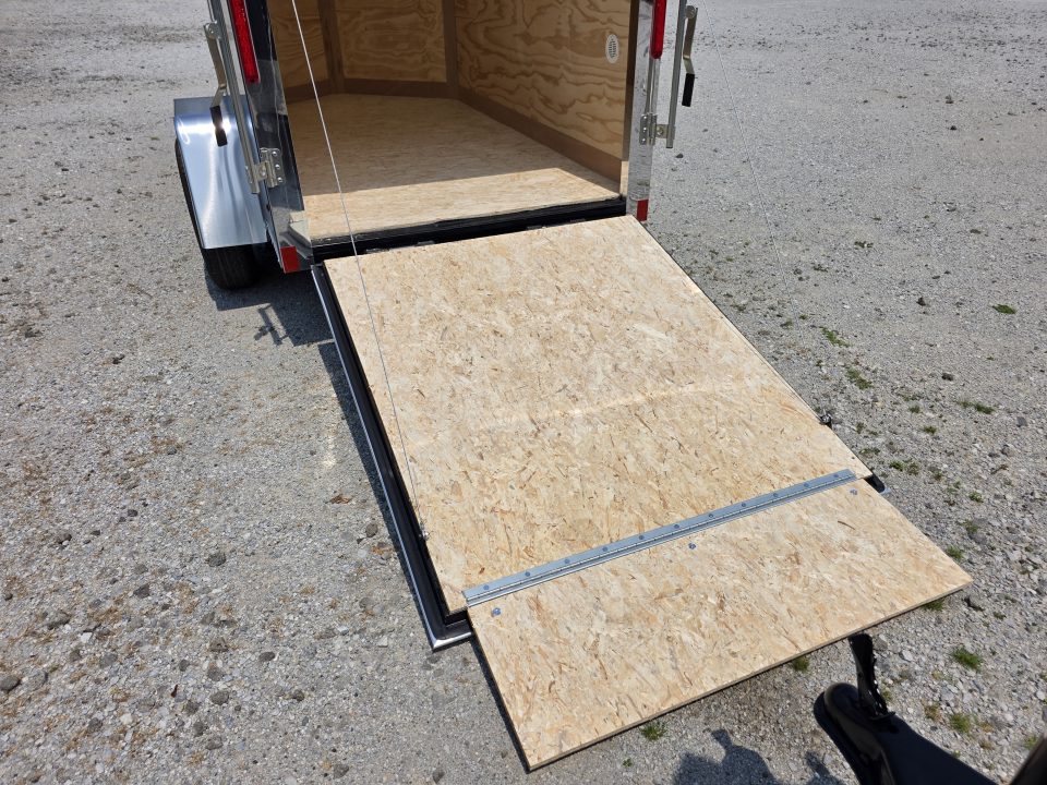 New 2026 Cross Trailers 5X8 screwless RAMP DOOR CARGO ENCLOSED TRAILER 5 X 8 Cargo / Enclosed Trailer