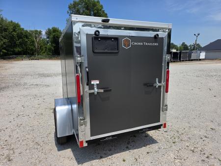 New 2026 Cross Trailers 5X8 screwless RAMP DOOR CARGO ENCLOSED TRAILER 5 X 8 Cargo / Enclosed Trailer
