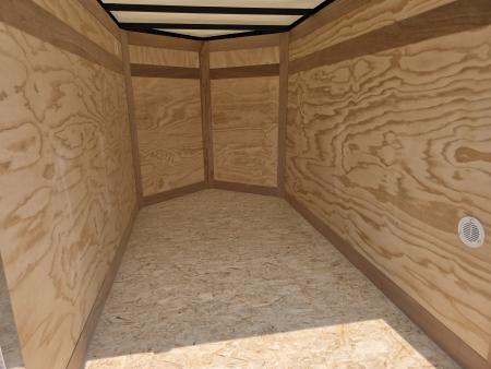 New 2026 Cross Trailers 5X8 screwless RAMP DOOR CARGO ENCLOSED TRAILER 5 X 8 Cargo / Enclosed Trailer