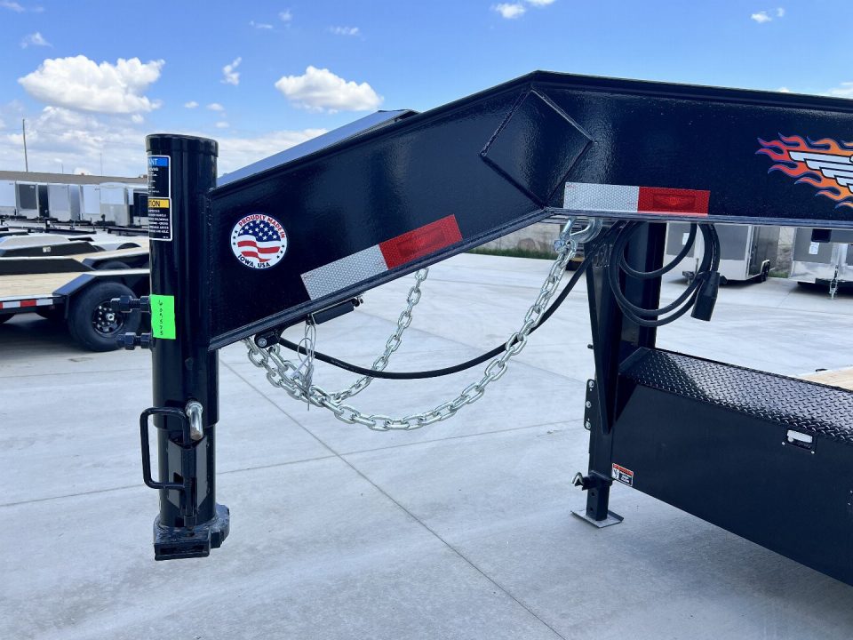 New 2026 H&H Gooseneck SPEEDLOADER 28' POWER TILT 14K, winch plate